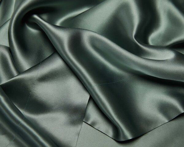 Matcha Green 25 Momme 4PCs Silk Sheet Set - Image 6