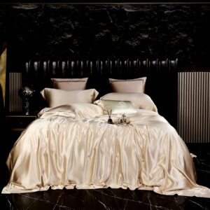 Sand 30 Momme 4PCs Silk Sheet Set