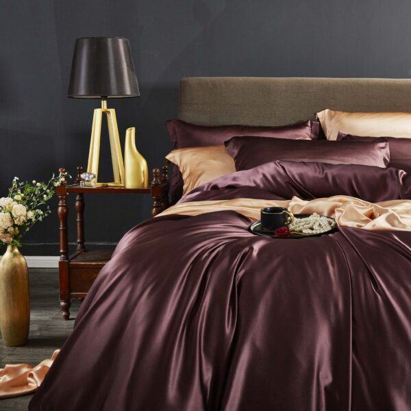 Mulberry 25 Momme 4PCs Silk Sheet Set - Image 3